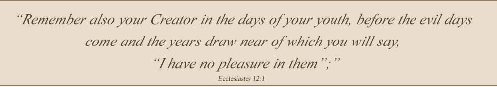 Ecclesiastes 12:1